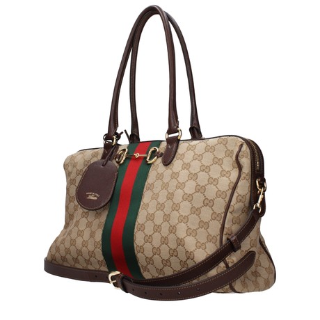 GUCCI F86942 - BEIGE, MARRONE - BORSE - Image 2