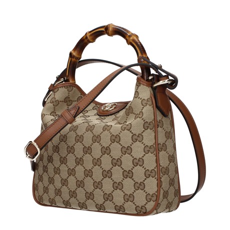 GUCCI F87049 - BEIGE, MARRONE - VREČKE - Image 2