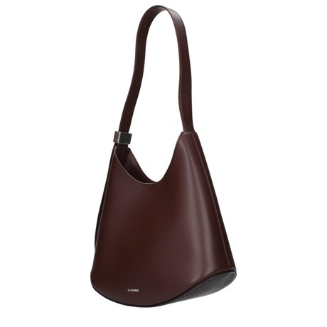 JIL SANDER F87173 - ROSSO, MOGANO - TOREBKI - Image 2
