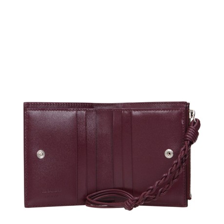 JIL SANDER F87188 - ROSSO, ORCHIDEA SCURA - PORTOFELE PIELE - Image 3
