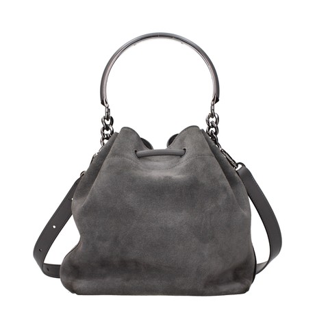 JIMMY CHOO F87200 - GRIGIO, GRIGIO TEMPESTA - POSETE - Image 3
