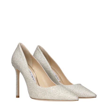 JIMMY CHOO F87206 - ORO, PLATINO - ТУФЛИ - Image 2