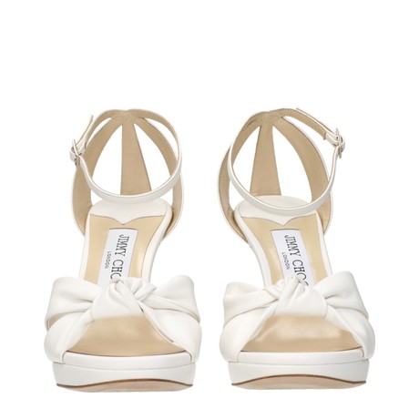 JIMMY CHOO F87212 - BIANCO, LATTE - SCHUHE - Image 3