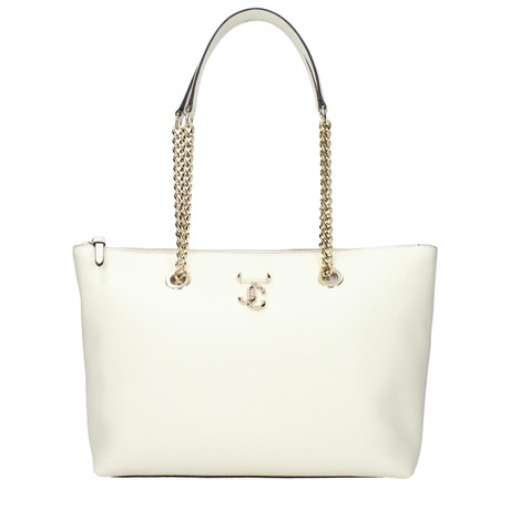 JIMMY CHOO F87217 - BIANCO, LATTE - POSETE