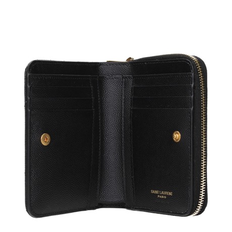 SAINT LAURENT F87257 - NERO - PORTOFELE PIELE - Image 2