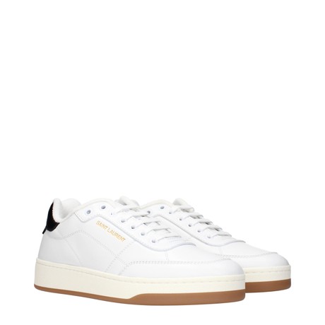 SAINT LAURENT F87269 - BIANCO, NERO - SCARPE - Image 2