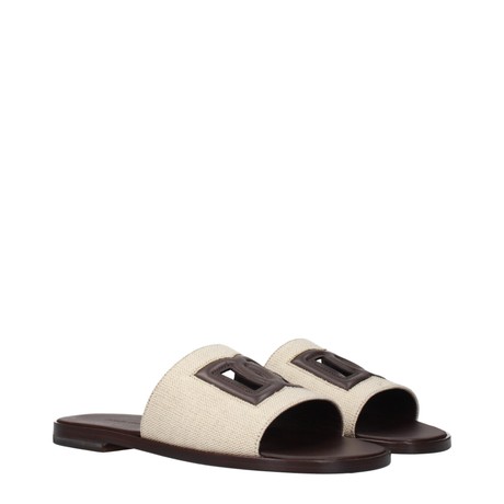 DOLCE&GABBANA F87321 - BEIGE, TESTA DI MORO - SHOES - Image 2