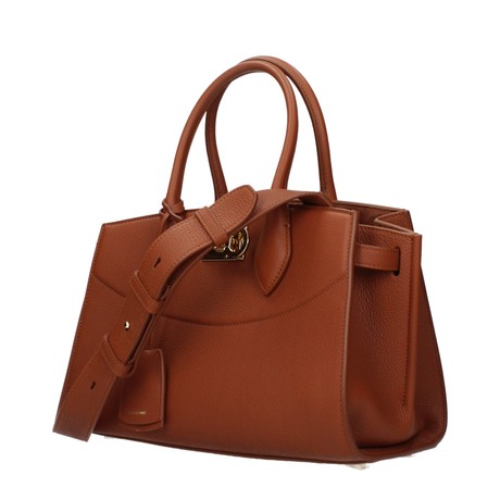 Posete Salvatore Ferragamo marrone, cognac &mdash; poze 2