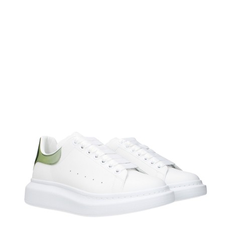 Туфли Alexander Mcqueen bianco, verde &mdash; фотографии 2