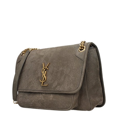 Bolsos Saint Laurent grigio, zinco &mdash; foto 2