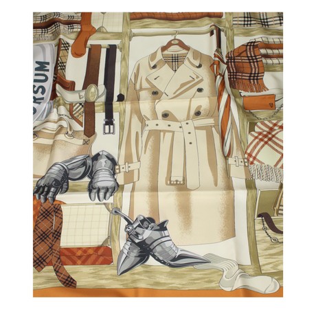 Apaszka Burberry arancione &mdash; zdjęcia 2