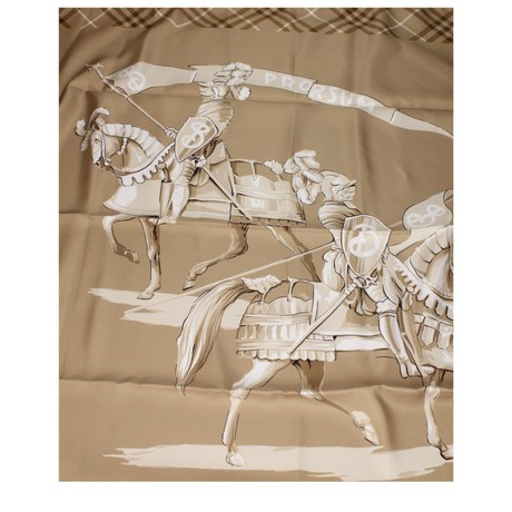 Apaszka Burberry beige &mdash; zdjęcia 2