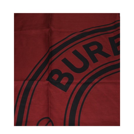 Esarfa Burberry rosso, nero &mdash; poze 2