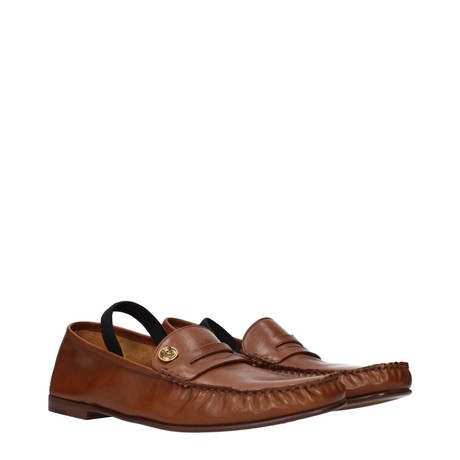 Shoes Versace marrone, rovere &mdash; fot 2