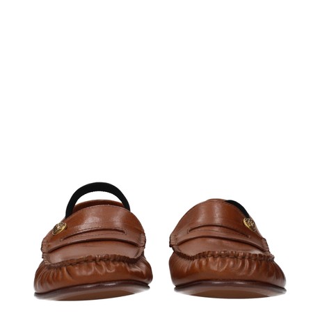 Shoes Versace marrone, rovere &mdash; fot 3