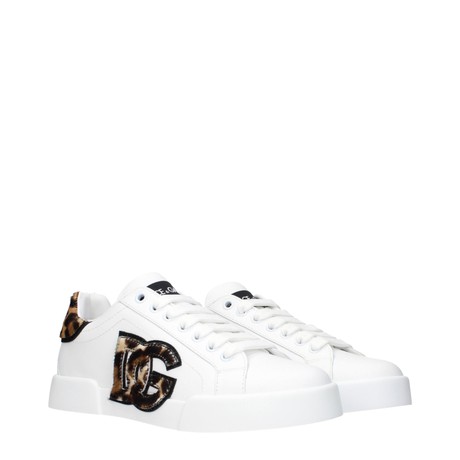 Туфли Dolce&Gabbana bianco, leopardato &mdash; фотографии 2