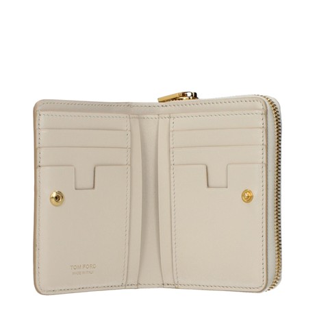 Portofele Piele Tom Ford beige, avorio &mdash; poze 2