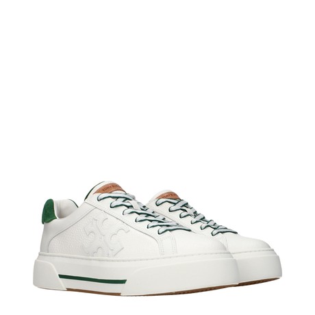 Shoes Tory Burch bianco, smeraldo &mdash; fot 2