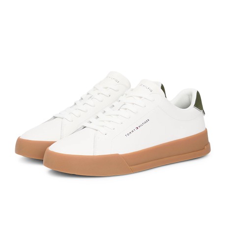 TOMMY HILFIGER FM0FM05367 - Ecru/Arctic Spruce - SCARPE - Image 2