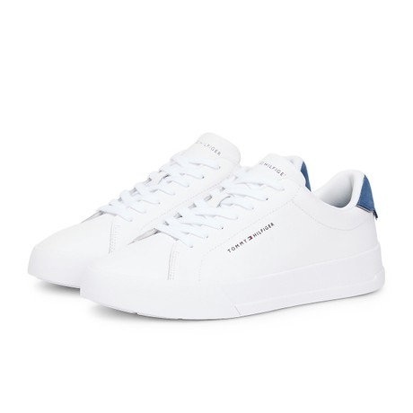 TOMMY HILFIGER FM0FM05367 - White/Agean Sea - SCARPE - Image 2