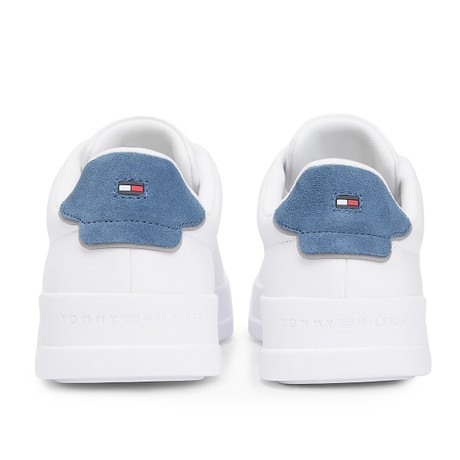 TOMMY HILFIGER FM0FM05367 - White/Agean Sea - SCARPE - Image 3