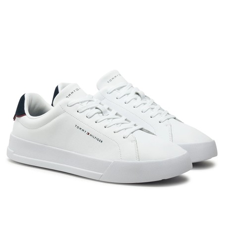 TOMMY HILFIGER FM0FM05367 - White/Desert Sky - SCARPE - Image 2