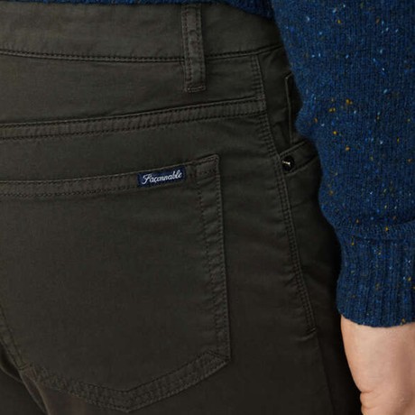 FACONNABLE FM210213 - KHAKI GREEN - PANTALONS - Image 2