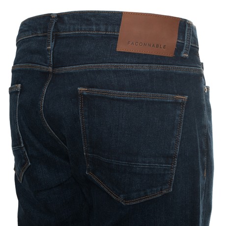 FACONNABLE FM210323 - DENIM/NAVY - JEANS - Image 3