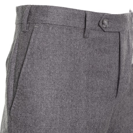 FACONNABLE FM210324 - LIGHT GREY MARL - TROUSERS - Image 3