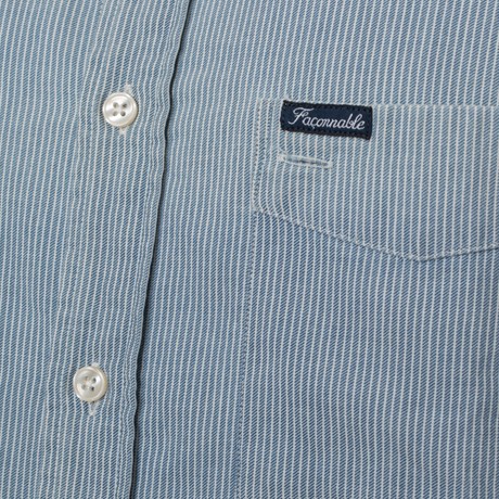 FACONNABLE FM301693 - BLUE/BEIGE - KOSZULE - Image 2