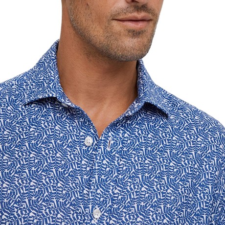 FACONNABLE FM301793 - BLUE - KOSZULE - Image 3