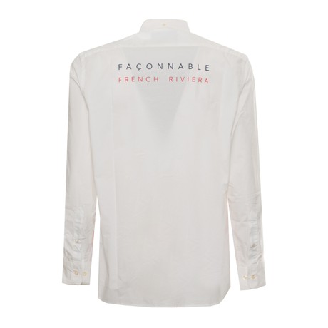 FACONNABLE FM310695 - WHITE/RED - SHIRTS - Image 2