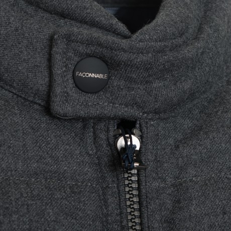 FACONNABLE FM400316 - GREY/NAVY - JACKETS - Image 3