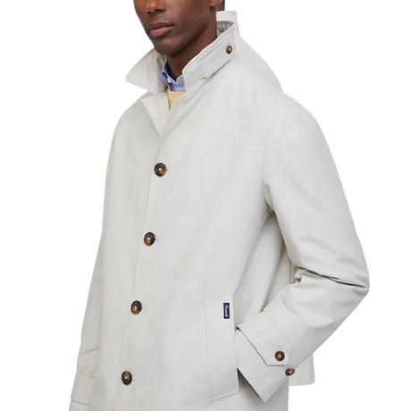 Coats Faconnable light beige &mdash; poze 3