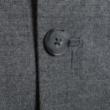FACONNABLE FM440282 - LIGHT GREY MARL - BLAZERS - Image 3