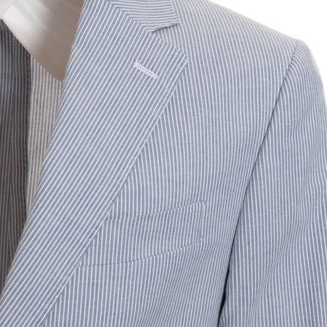 Blazers Faconnable dark denim blue &mdash; fot 3