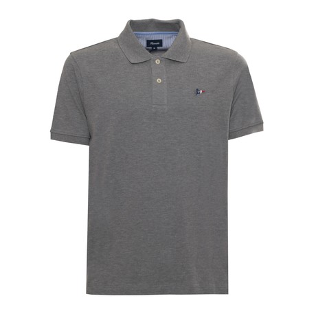 FACONNABLE FM540432 - LIGHT GREY MARL - POLOS