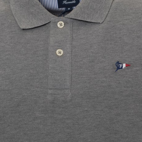 FACONNABLE FM540432 - LIGHT GREY MARL - POLOS - Image 2