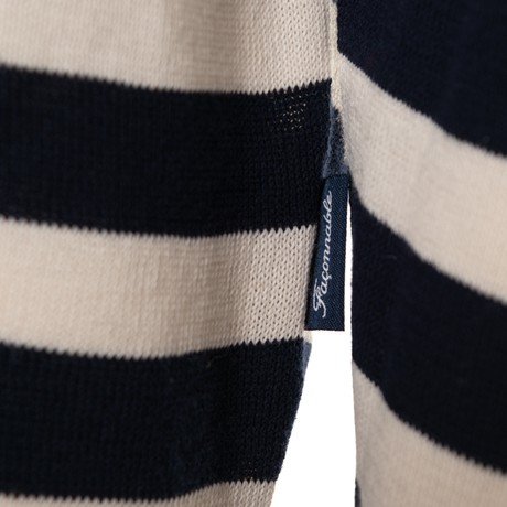 FACONNABLE FM700358 - NAVY/ECRU - KOSZULKI - Image 3