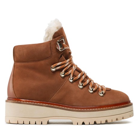 TOMMY HILFIGER FW0FW06822 - NATURAL COGNAC - PANTOFI