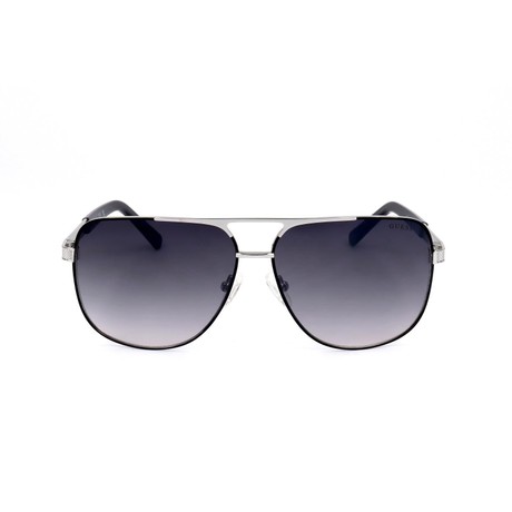 GUESS FACTORY GF5052 - SHINY LIGHT NICKELTIN - SUNGLASSES