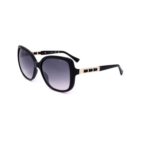 GUESS FACTORY GF6060 - SHINY BLACK - SUNGLASSES - Image 2