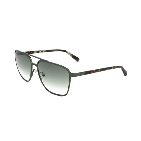 GUESS GU00210 - MATTE DARK GREEN - SUNGLASSES - Image 2