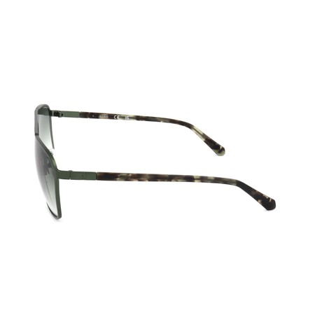 GUESS GU00210 - MATTE DARK GREEN - SUNGLASSES - Image 3
