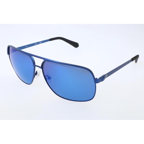 GUESS GU6840 - MATTE BLUE - SUNGLASSES - Image 2