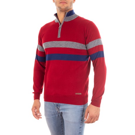 HARMONT & BLAINE JEANS H0AJ19 - ROSSO MULTI - MAGLIE - Image 2