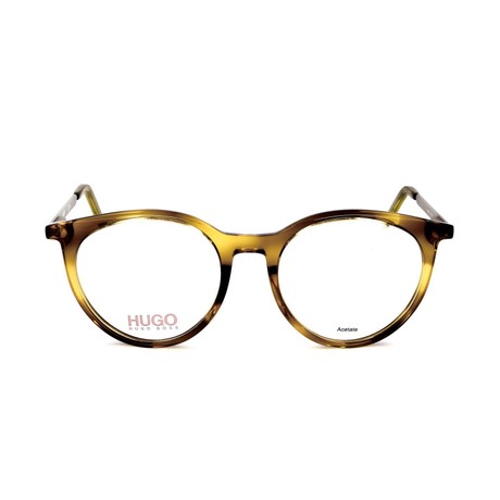 HUGO HG1108 - OLIVE HORN - OCCHIALI