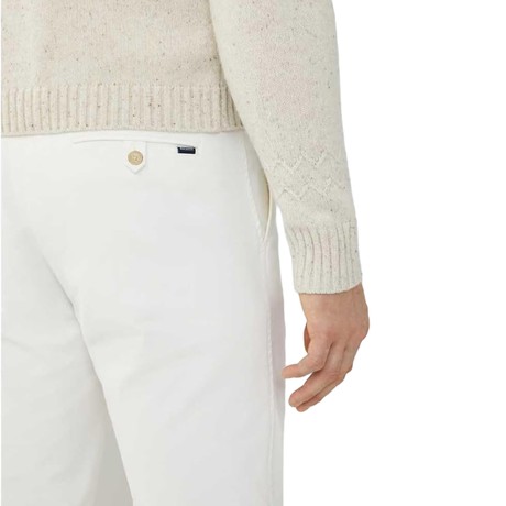 Spodnie Hackett London canvas white &mdash; zdjęcia 2