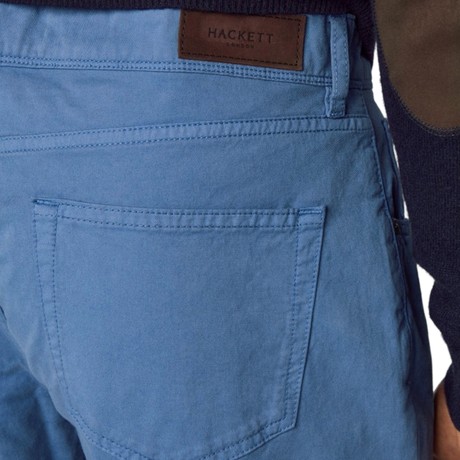 HACKETT LONDON HM212491R - STEEL BLUE - PANTALONI - Image 3