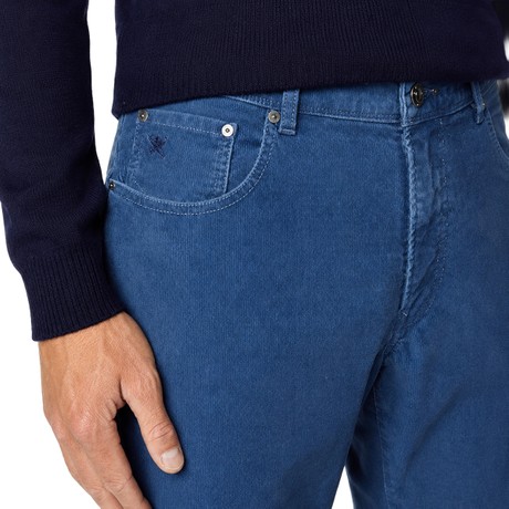 HACKETT LONDON HM212503R - STEEL BLUE - HLAČE - Image 3